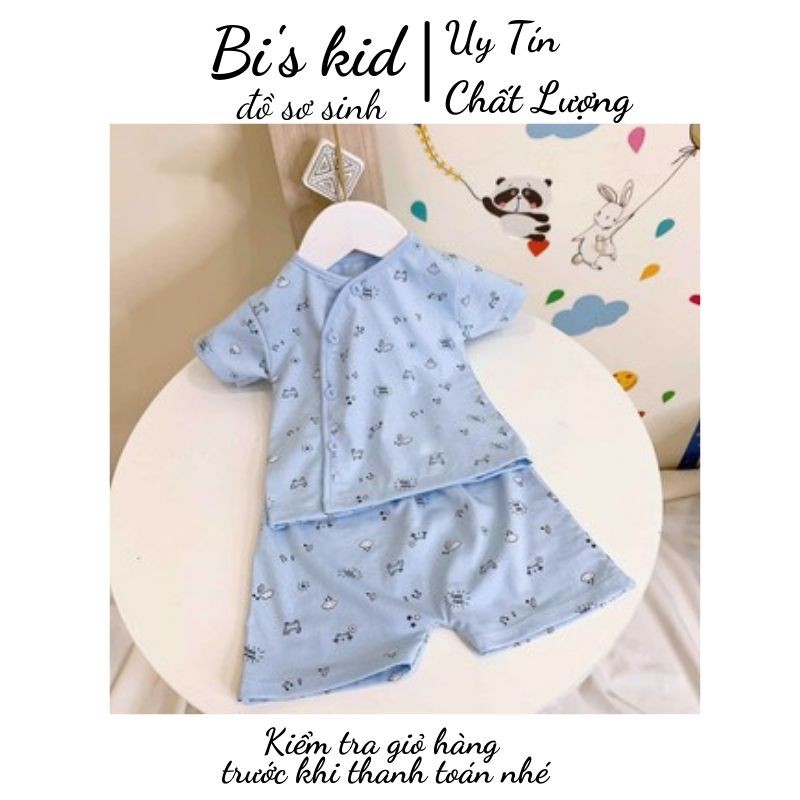 Quần áo trẻ em📌FREESHIP📌Quần áo sơ sinh Unchi chất cotton mềm,không xù, thấm hút mồ hôi | Size từ 3-9kg| | Cộc hình |