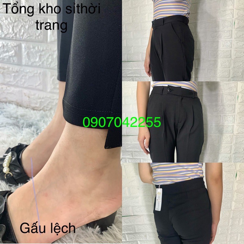 Quần công sở cạp bèo