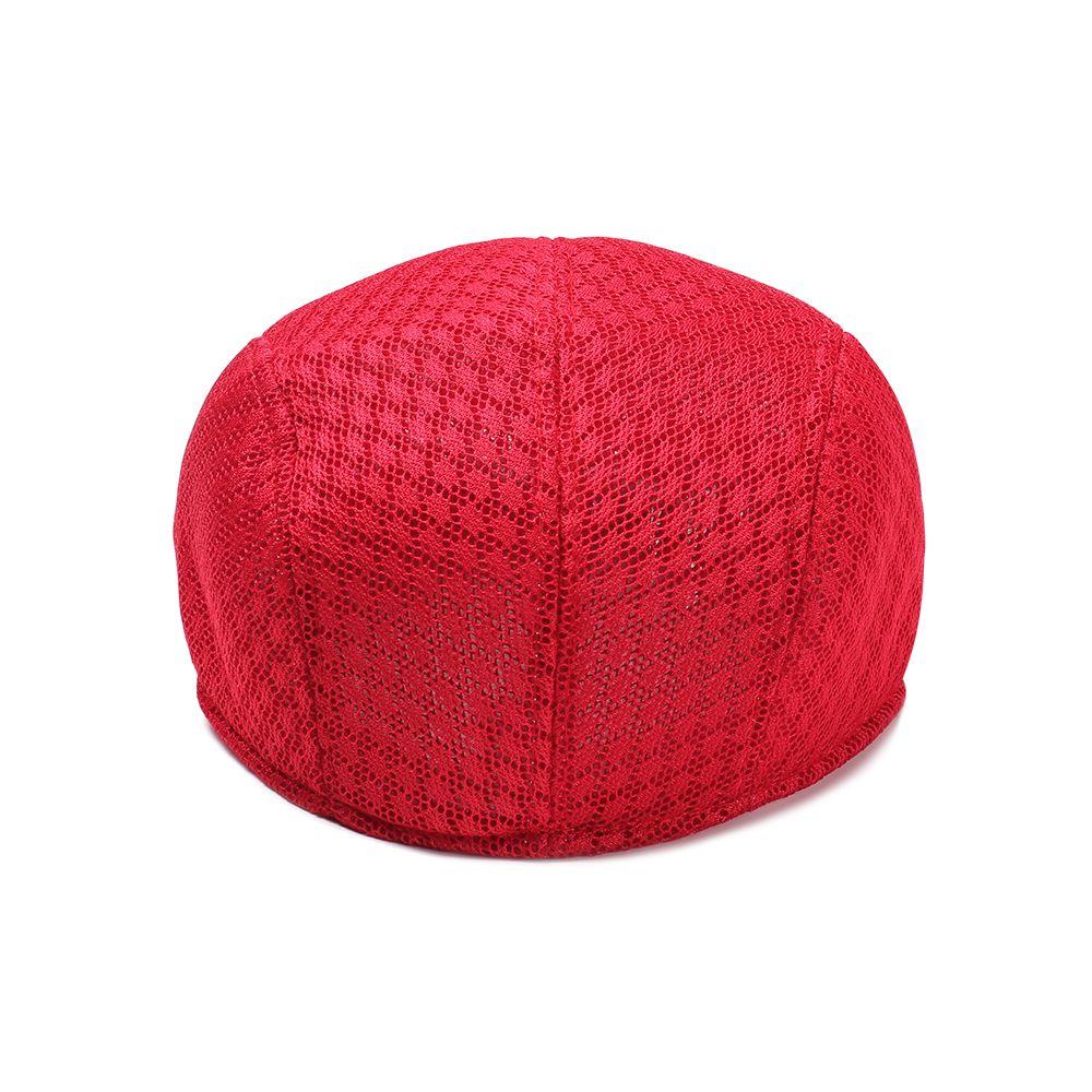 LANSEL Mũ Beret Phối Lưới Thoáng Khí Có Thể Điều Chỉnh Kích Cỡ