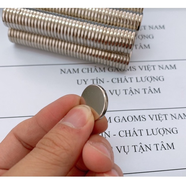 Nam châm gắn jig kích thước 20x3mm GAOMS, lực hút siêu mạnh