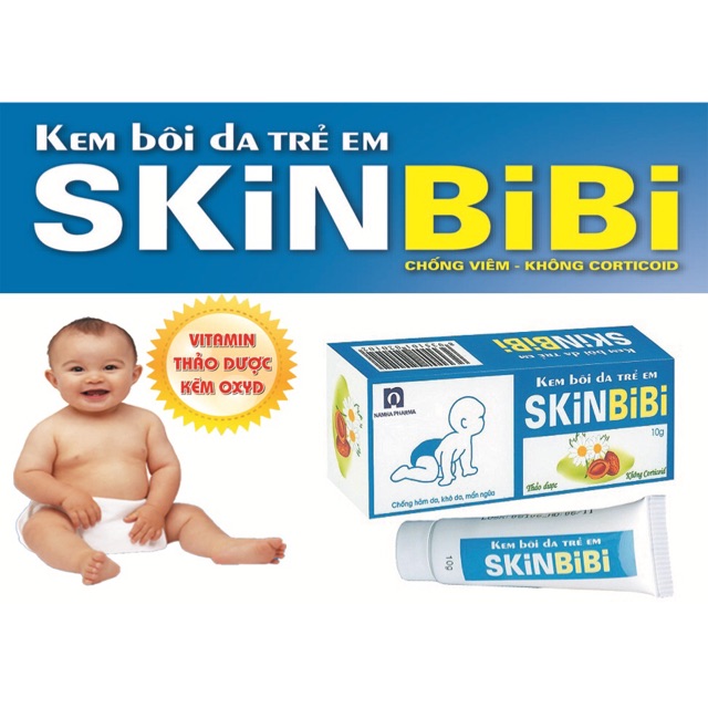 Kem bôi da SkinBiBi trị hăm
