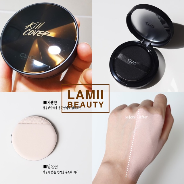Phấn Nước CLIO Kill Cover Conceal Cushion bản mới 2020 kèm lõi | BigBuy360 - bigbuy360.vn