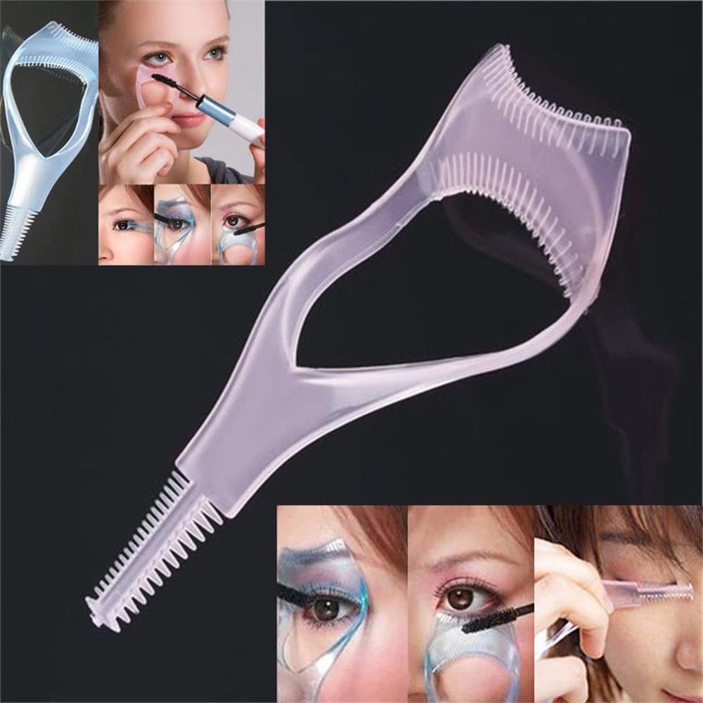 Lược Chải Lông Mi 3 Trong 1 SOFTNESS Màu Sắc Ngẫu Nhiên Dành|Cọ Trang Điểm Chuyên Nghiệp