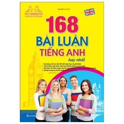 Sách - Combo 2c 168 bài luận ta + 130 bài ngữ pháp ta ( màu)