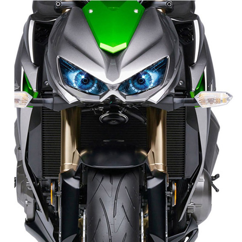 Miếng Dán Bảo Vệ Đèn Pha Xe Mô Tô Kawasaki Z1000 2014-2016 B