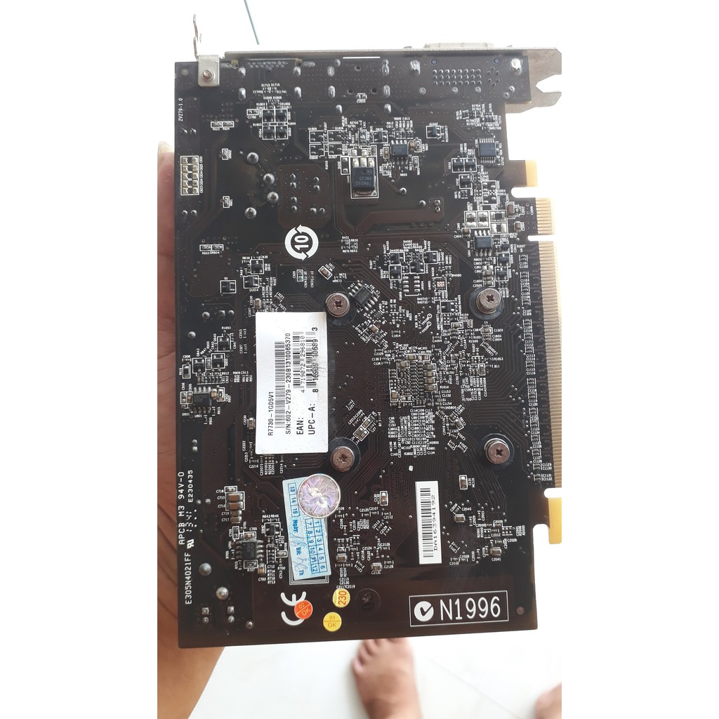 VGA Card màng Hình MSI AMD HD7730 1GB DDR5 128bit Cũ giá rẻ