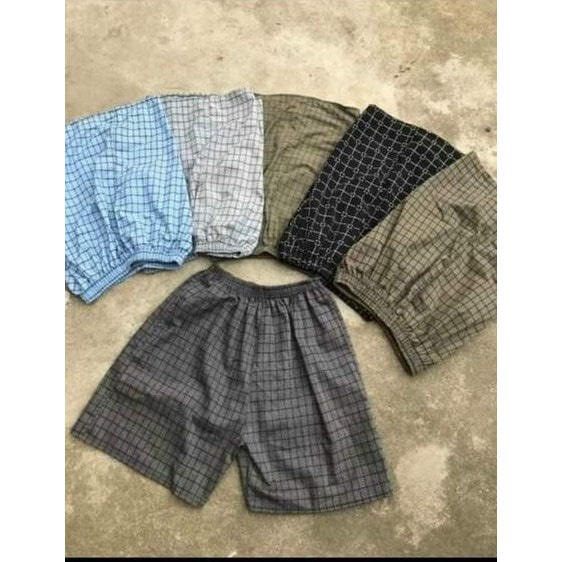 Quần đùi nam Caro combo 3quần 50k, 6 quần 100k