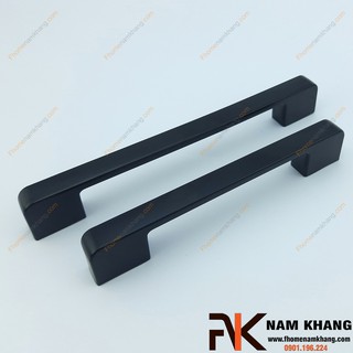 Tay nắm tủ màu đen nk143-d