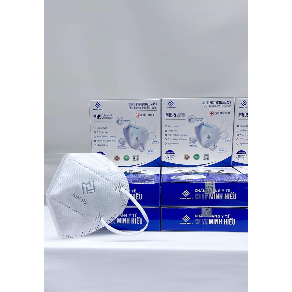 Thùng 200c khẩu trang N95-MH95 Minh Hiếu 5 lớp kháng khuẩn -ami official