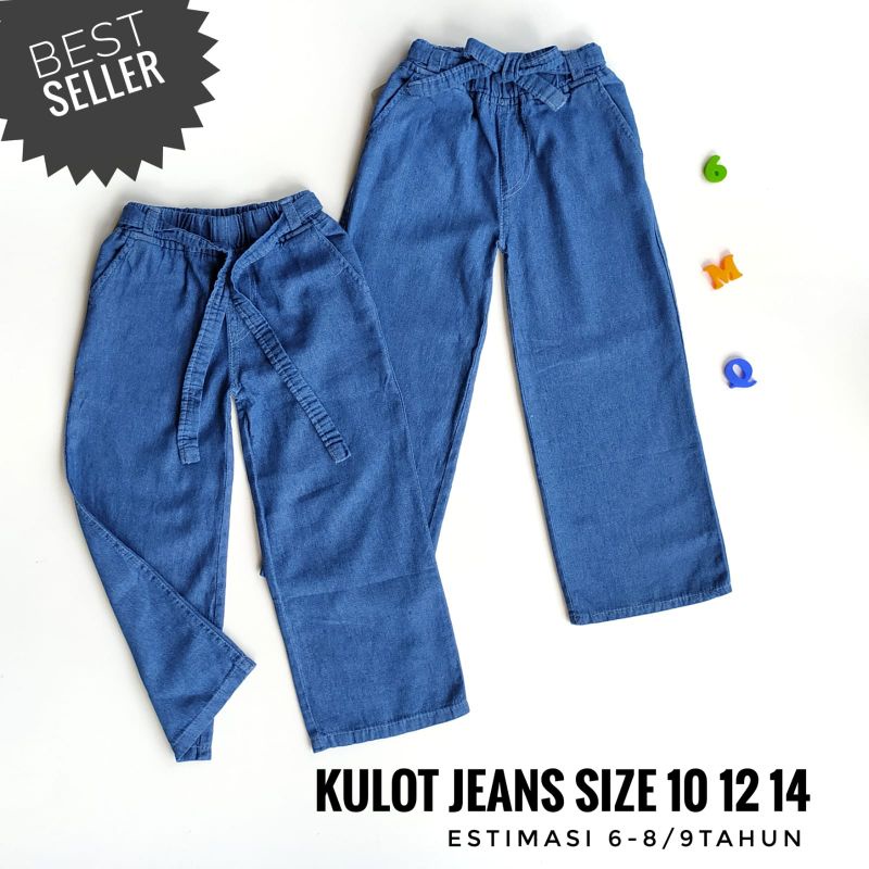 Quần Jean Denim Thời Trang Cho Bé 6 7 8 9 Tuổi