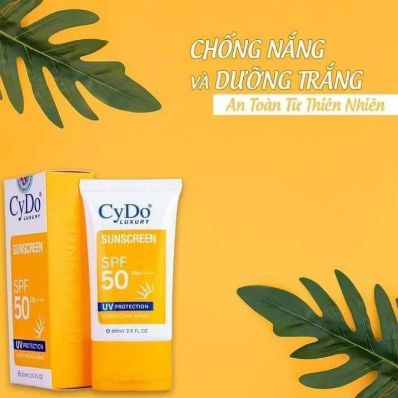 CHỐNG NẮNG CYDO 60ML