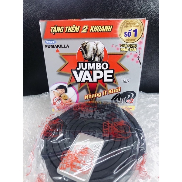 Hương muỗi JUMBO VAPE - Diệt muỗi gây sốt xuất huyết ''