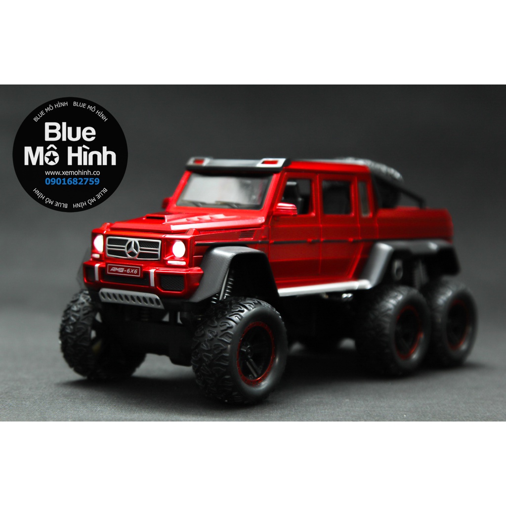 Blue mô hình | Xe mô hình Mercedes G63 AMG bán tải Pickup Offroad 1:24