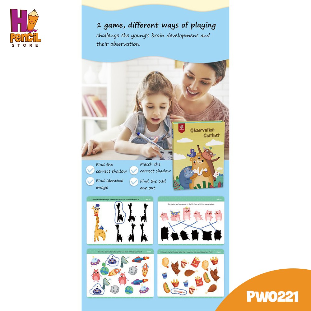 Đồ Chơi Board Game 4 Chủ Đề Giúp Bé Rèn Luyện Trí Tuệ Phù Hợp Mọi Lứa Tuổi - Hi Pencil