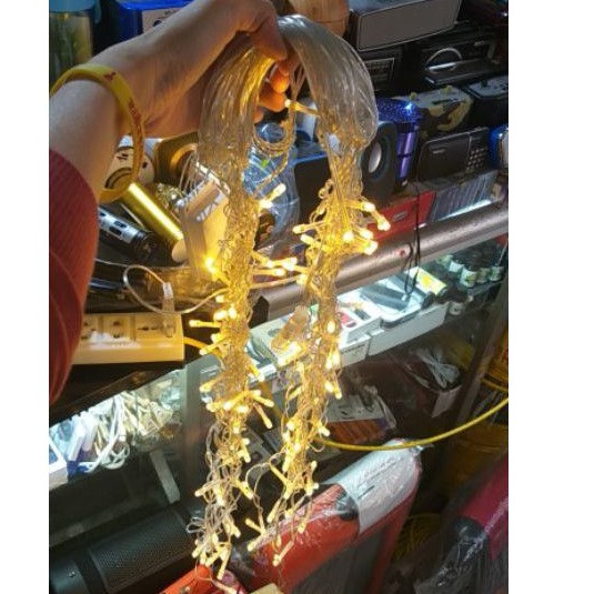 Đèn Nháy Mành Rủ 6m 30 Sợi, Đèn Led Rủ Mành Cao Cấp.