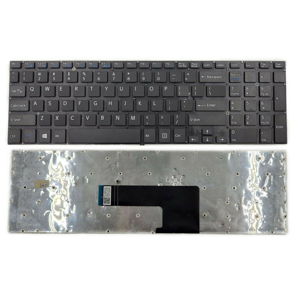 (KEYBOARD) BÀN PHÍM LAPTOP SONY SVF152 (CÁP CONG) dùng cho (CÁP CONG): SVF151 SVF152 SVF153