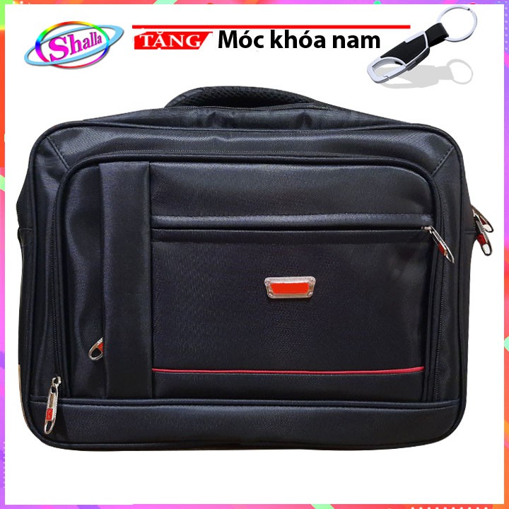 Cặp đa năng kẹp dọc viền đôi Shalla VC3 tặng móc khóa A1