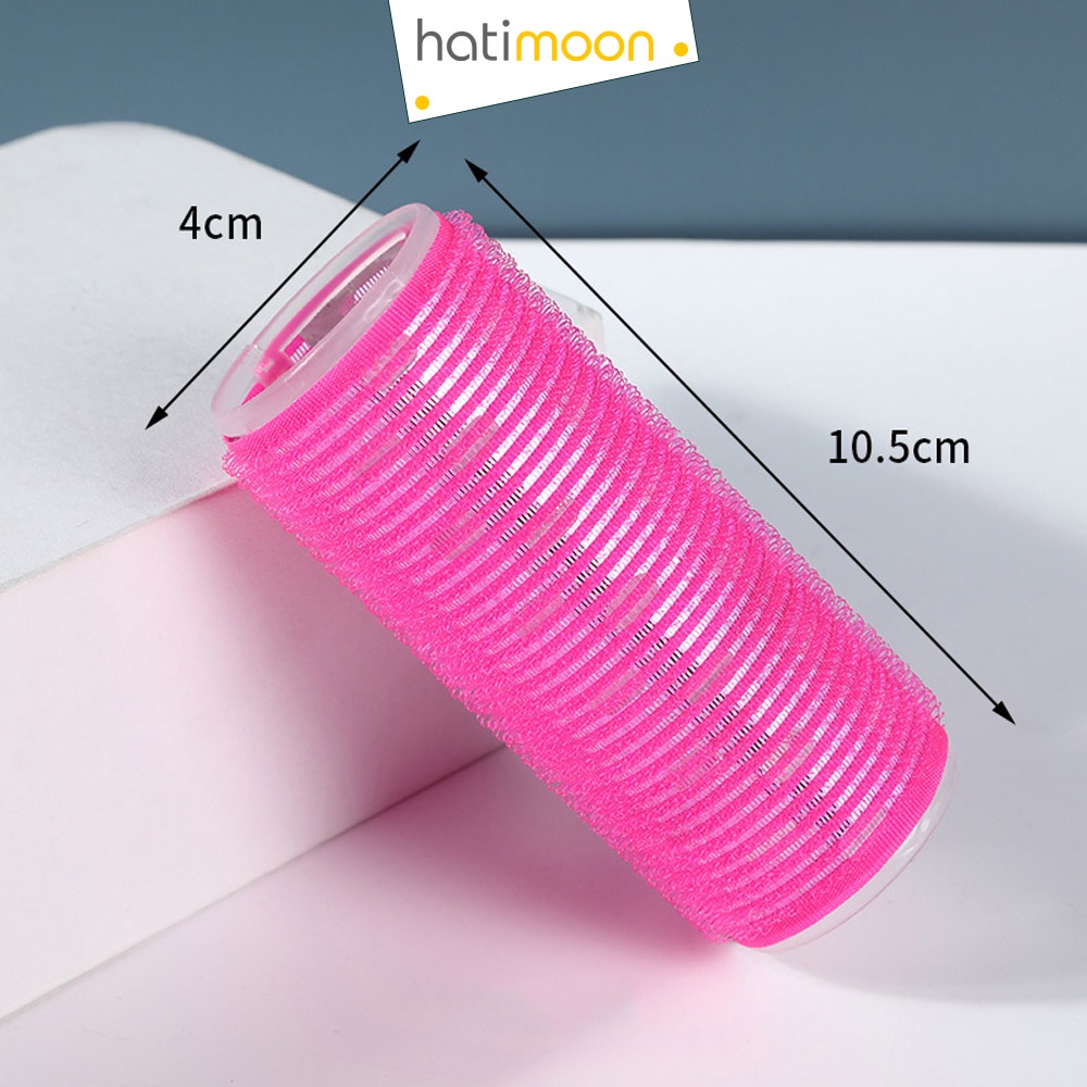 Lô uốn tóc tự dính lõi nhôm 4cm, làm xoăn tóc tự nhiên