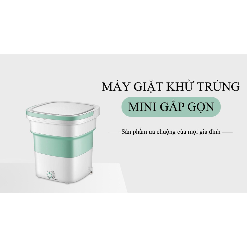 MÁY GIẶT MINI GẮP GỌN KHỬ TRÙNG NỘI ĐỊA TRUNG CHÍNH HÃNG