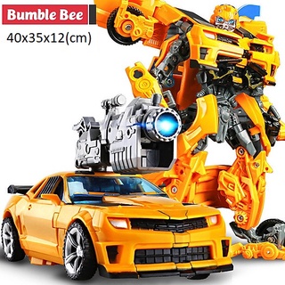 Đồ chơi robot siêu nhân biến hình oto lắp ráp Transformer - Bumblebee