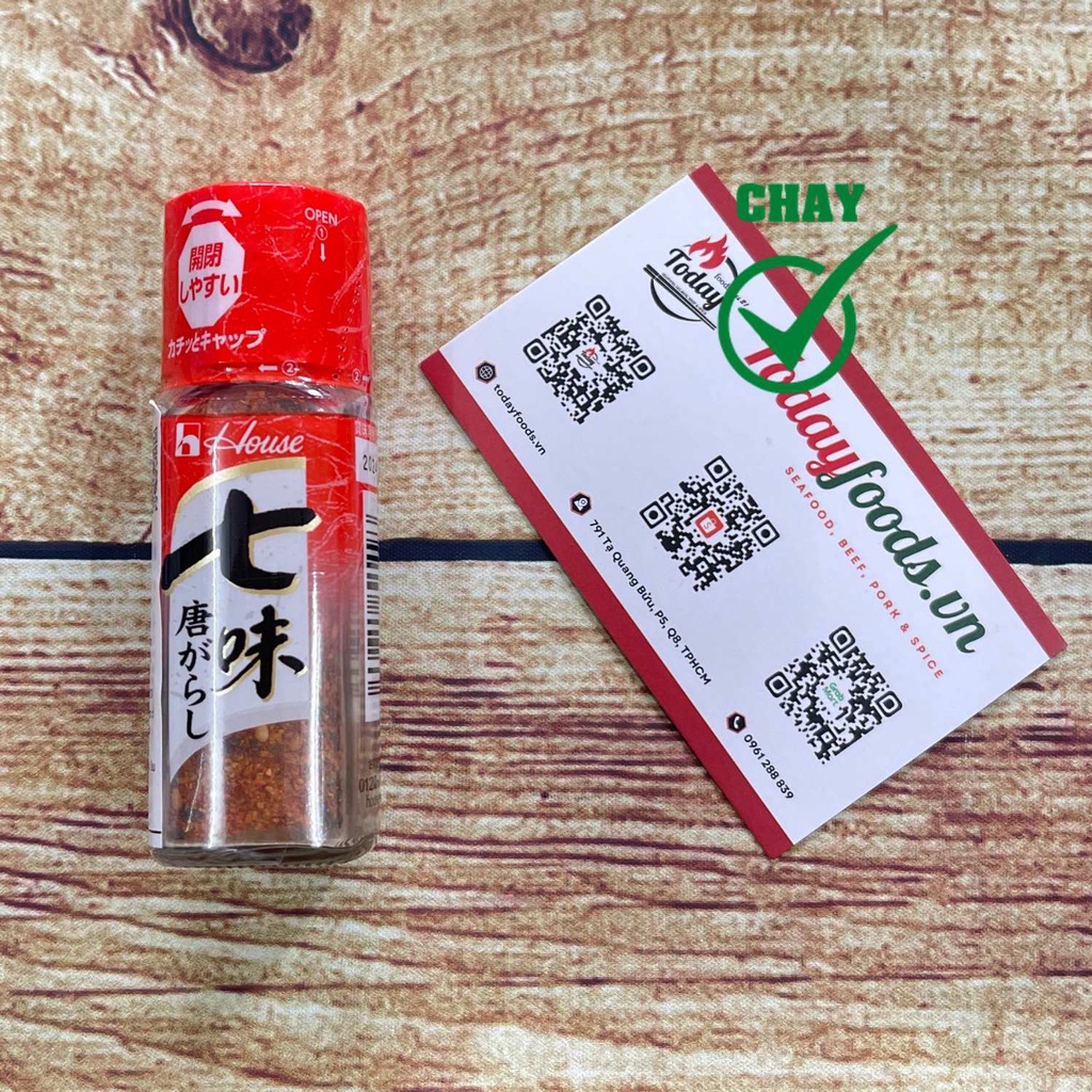 Bột Ớt 7 vị Nhật Bản Shichimi Togarashi {House} chai 17G