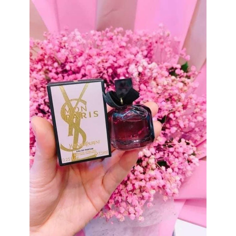 [Real] Nước hoa ysl mon paris mini 7.5ml 🌹🌹 | Thế Giới Skin Care