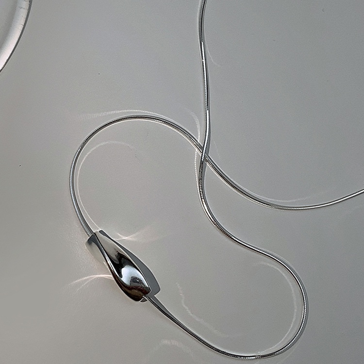 Dây chuyền kiểu chuỗi xương rắn đơn giản thời trang mùa hè đơn giản