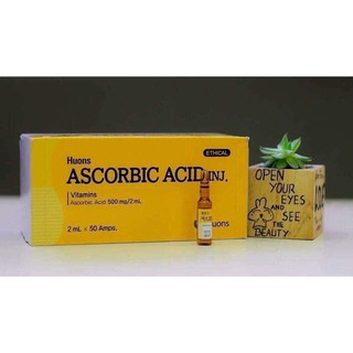 Vỉ 10 ống Vitamin C Hàn cho spa