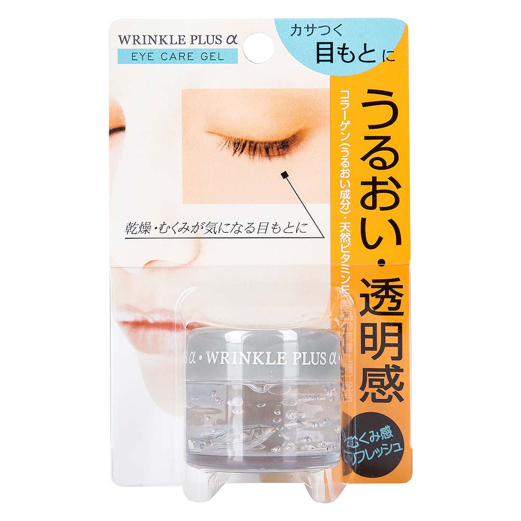 GEL CHỐNG NHĂN MẮT WRINKLE PLUS ALPHA EYE CARE GEL (20G) - Hachi Hachi Japan Shop