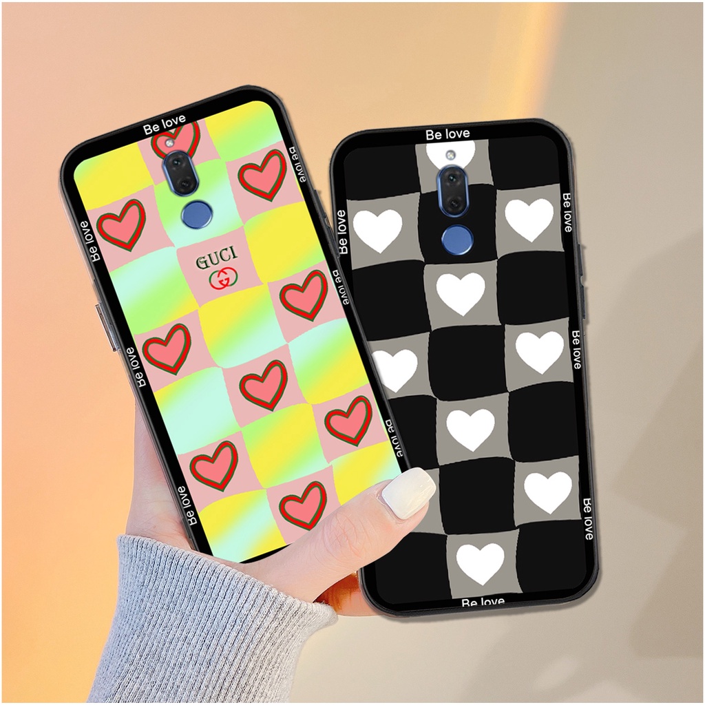 Ốp lưng điện thoại huawei nova 2i trái tim , thời trang