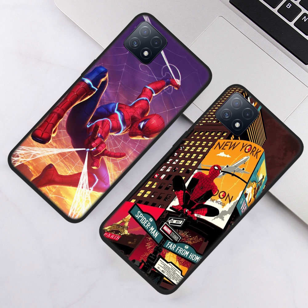 Ốp Điện Thoại Họa Tiết Người Nhện Marvel Cho Samsung Galaxy J4 J5 J6 J7 J730 J8 Plus Prime Core Pro Duo BN76