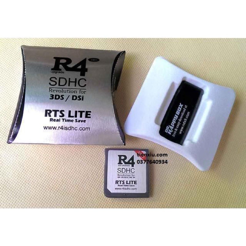 Thẻ R4 cho ds/2ds/3ds/dsi/new3ds hỗ trợ fw mới r4 r4i SDHC chạy rom NDS cho máy Ds/2DS/3DS/New3DS/New2DS XL