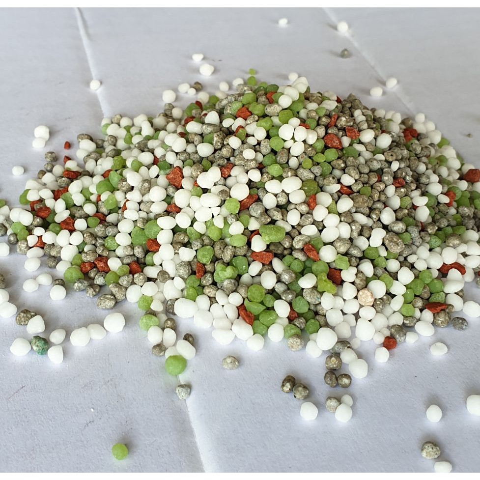 Phân Bón Hỗn Hợp Đầu Trâu NPK 20-20-15 dạng viên chuyên dùng cho rau màu , cây cảnh 1kg
