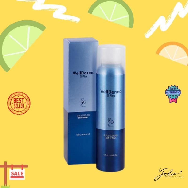 Xịt chống nắng Wellderma 180ml (Hàn Quốc)