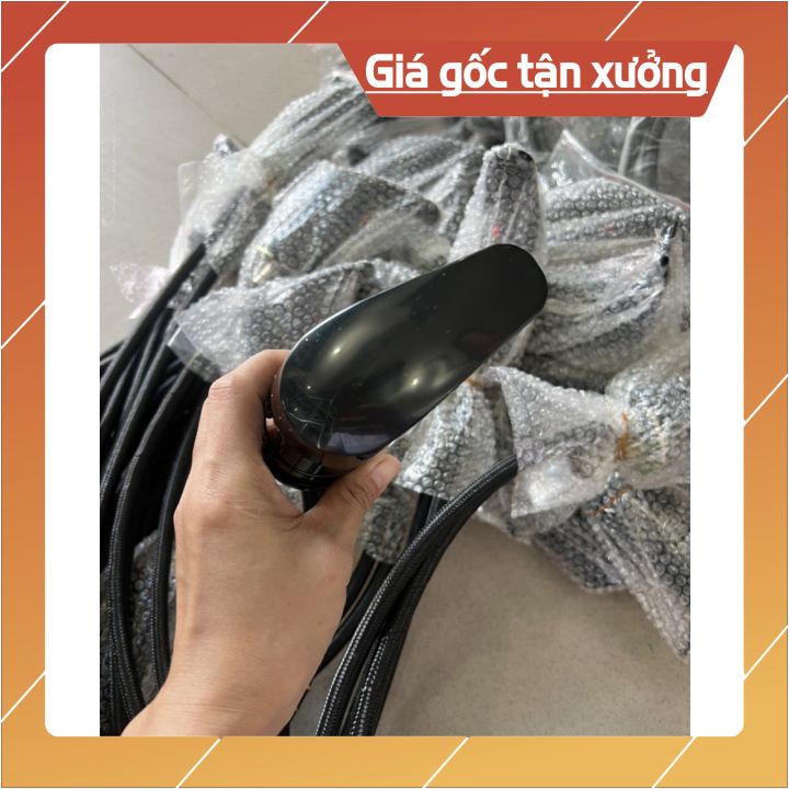 Vòi nước inox bồn sứ van gạt nóng lạnh bộ Gật Gù bàn gội đầu inox siêu bền mẫu ống dây cấp nước dài, ngắn .có vòi sen