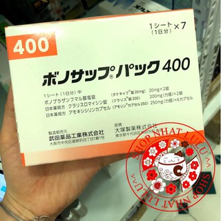 Tri vi khuẩn hp vonosap 400 takeda nhật bản