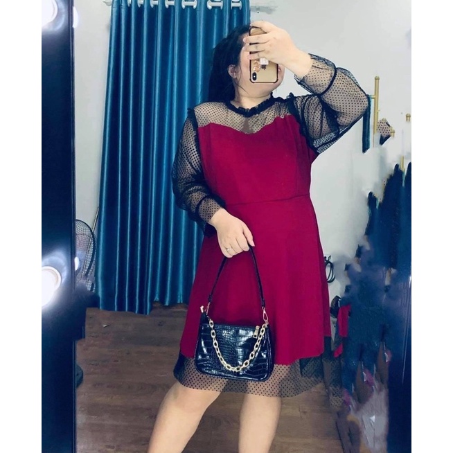 Váy tay lưới 60kg đến 80kg