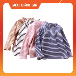 Áo nỉ bông giữ nhiệt cho bé phong cách Hàn Quốc
