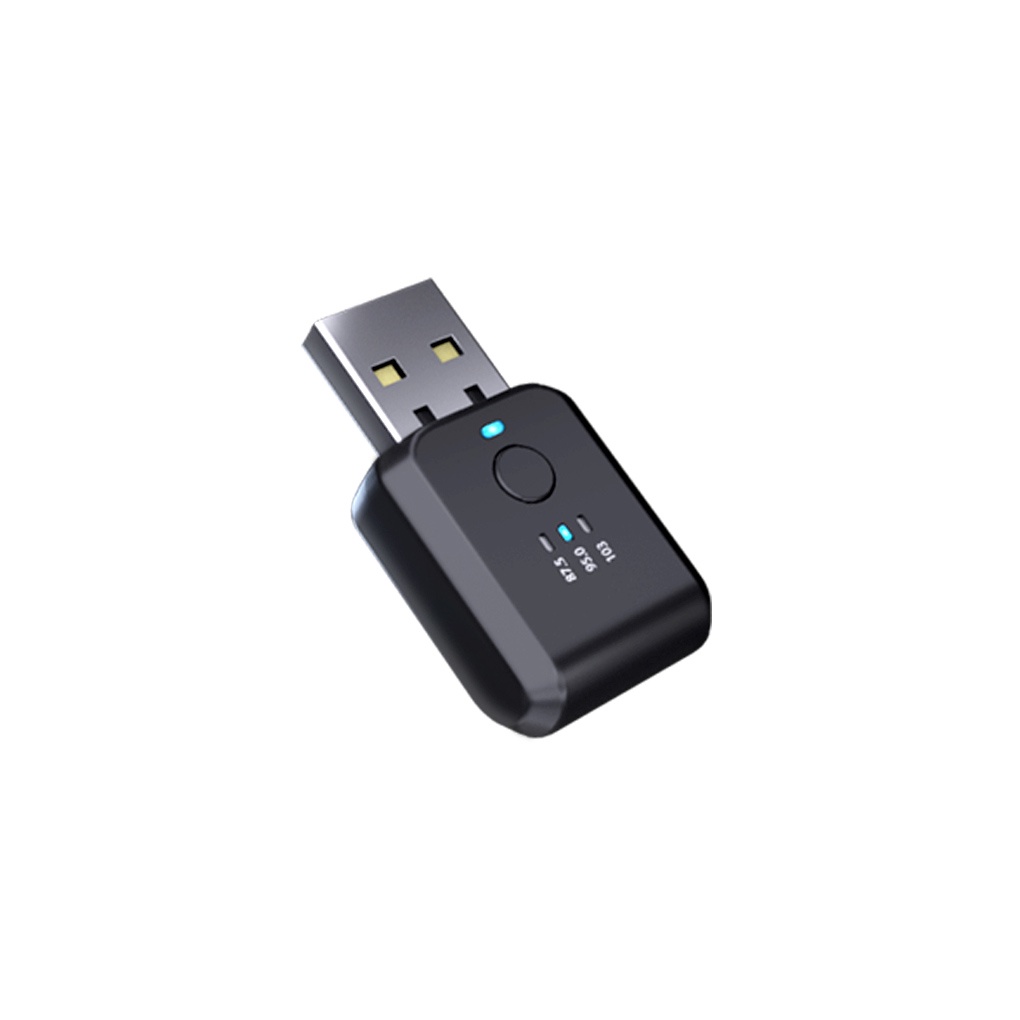 Car USB Transmitter Bluetooth-compatible V5 1 Audio Adapter Travel Button Control Transmitting Automobile Sound Music