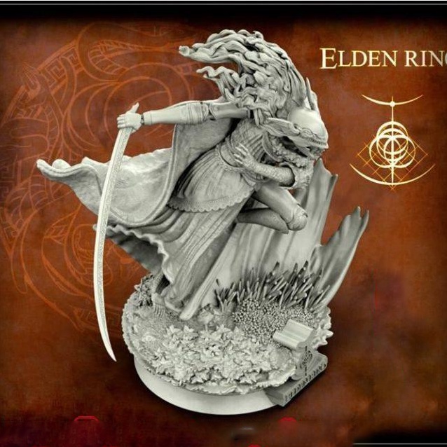 Mô Hình Elden Ring Malenia  Bằng Chất Liệu Nhựa Resin - Cao 18 cm