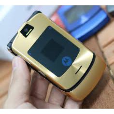 Điện Thoại Motorola V3I Gold Chính Hãng- BH 12 Tháng,Bao Check Toàn quốc - Đủ Phụ Kiện