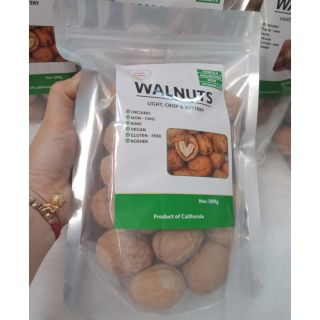 Quả óc chó mỹ Walnuts túi 500gr