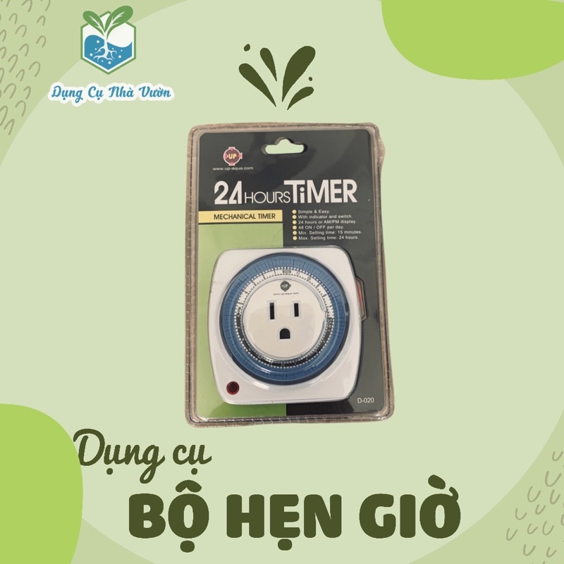 Timer cơ UP AQUA - Hẹn giờ cơ cho máy bơm hồ cá, hệ thủy canh