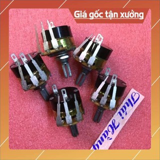 . chiết áp có công tắc 350kcán tròn ..