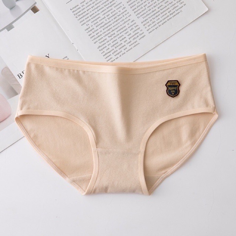 Combo 5 quần lót nữ cotton Happy Girl cao cấp  🔥🔥