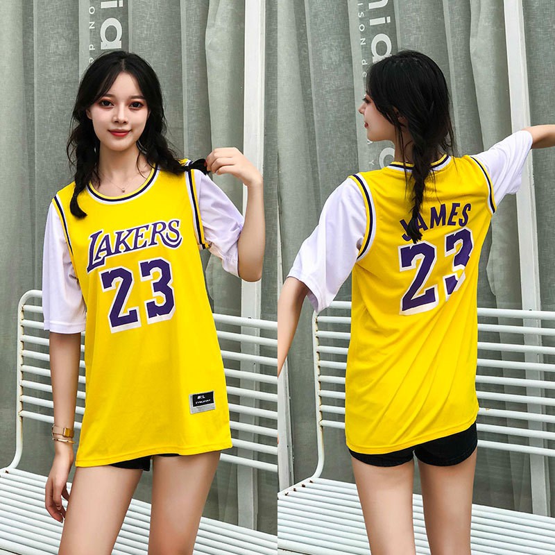 Áo Thun Ngắn Tay Số 23 Lakers Curry Kobe Số 11 Thời Trang Cho Nam Nữ