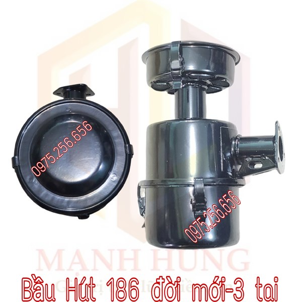Bầu Hút 186=188 đời mới - 3 tai lọc gió 186=188 bô hút phụ tùng Hùng Lỳ