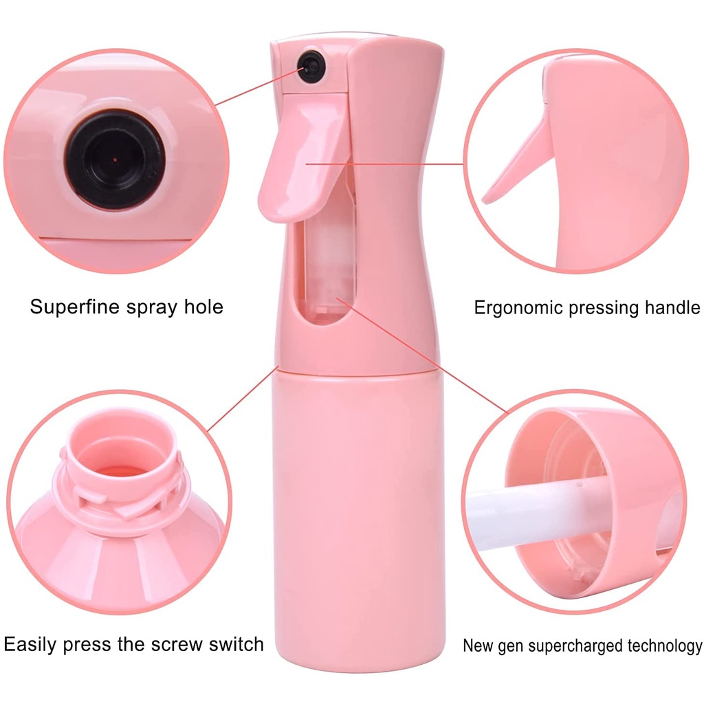 [Hàng mới về] Chai xịt rỗng 300ml đựng nước xịt tóc cho salon