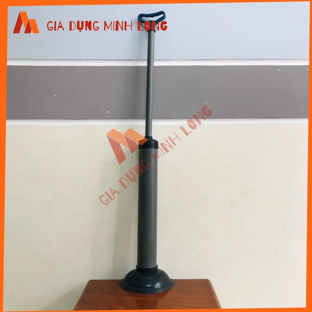 Bơm thụt thông tắc bồn cầu - nhà vệ sinh, Cây thụt bồn cầu đa năng, thông cầu thân ống PVC phi60