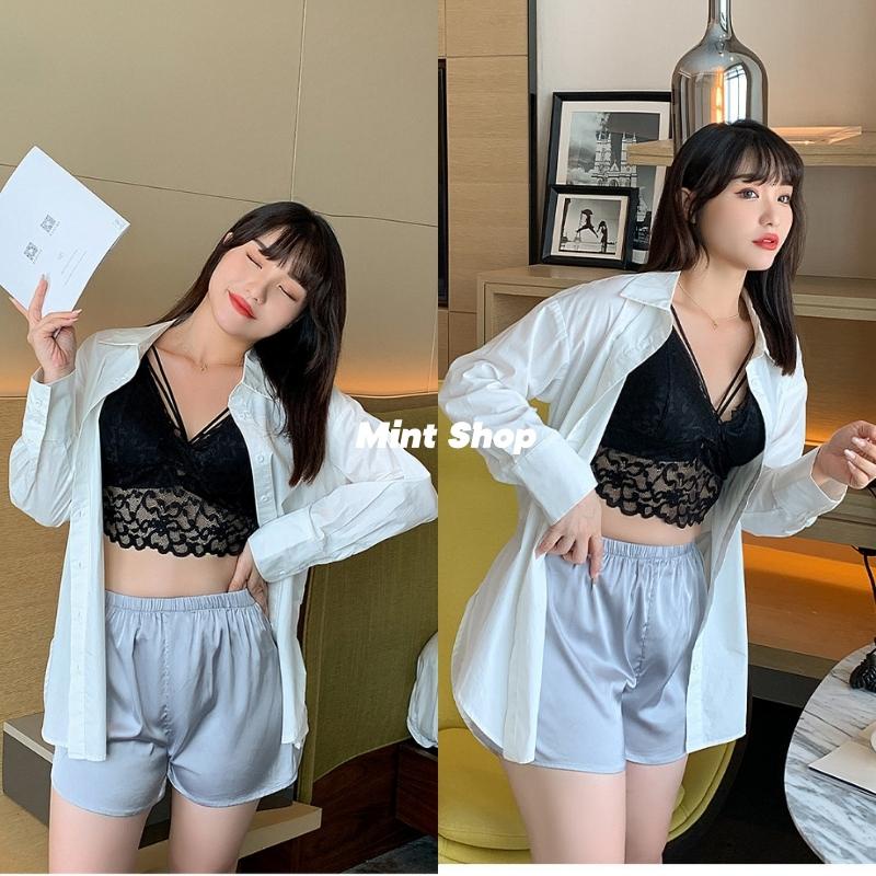 Quần Short Đùi Lụa Mềm Mát Cao Cấp | BigBuy360 - bigbuy360.vn